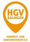 Das Bild zeigt das Logo des Handels- und Gewerbevereins Balingen